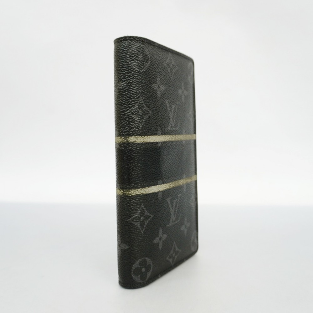Louis Vuitton Monogram Eclipse Braza Wallet Leath… - image 2